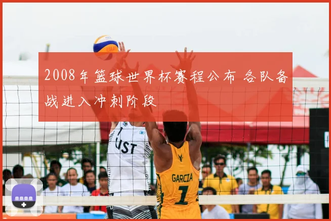 2008年篮球世界杯赛程公布 各队备战进入冲刺阶段