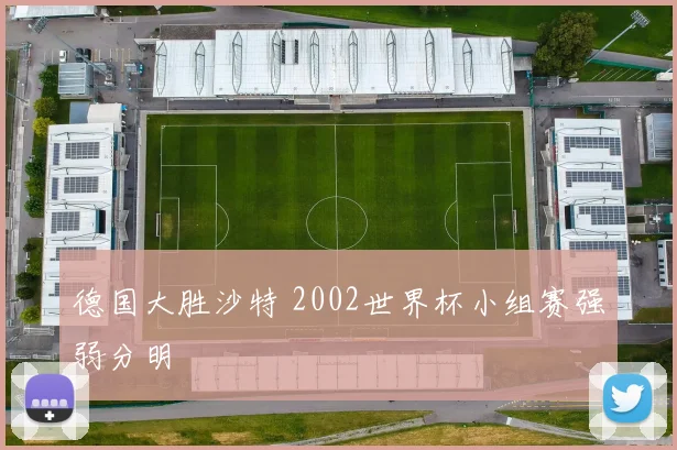 德国大胜沙特 2002世界杯小组赛强弱分明